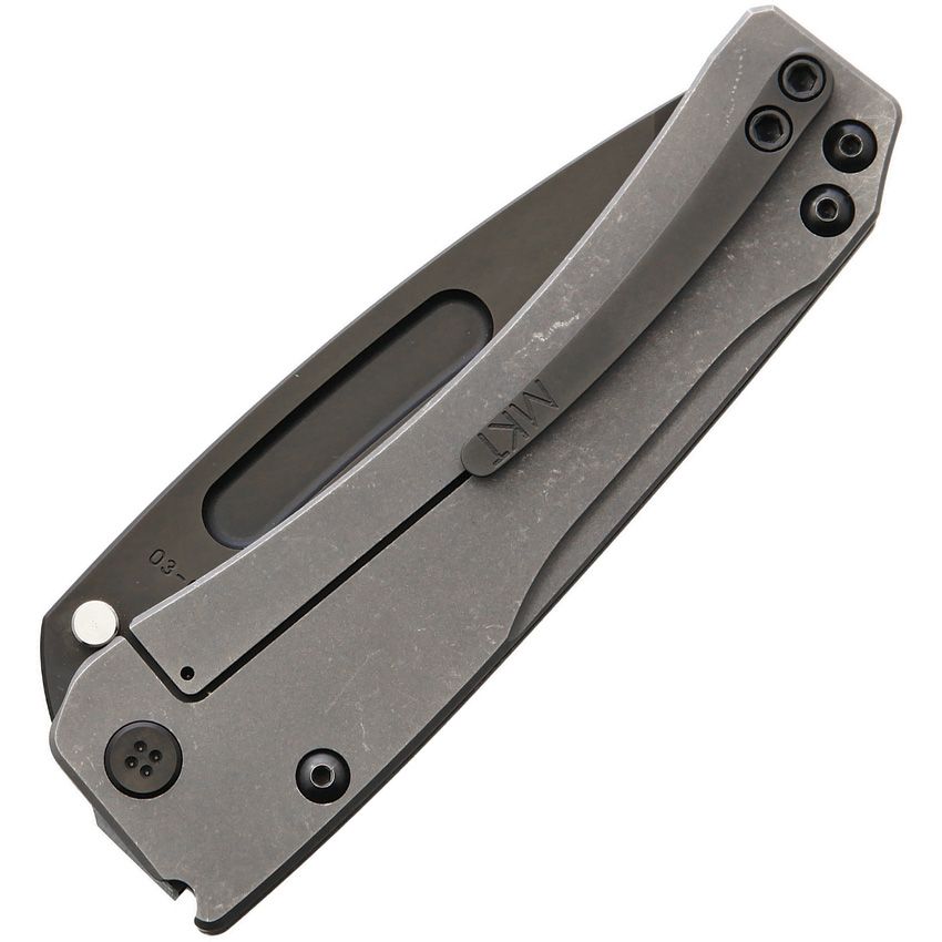 Medford Slim Midi Tanto 3.25" PVD S45VN Tumbled Titanium Folding Knife