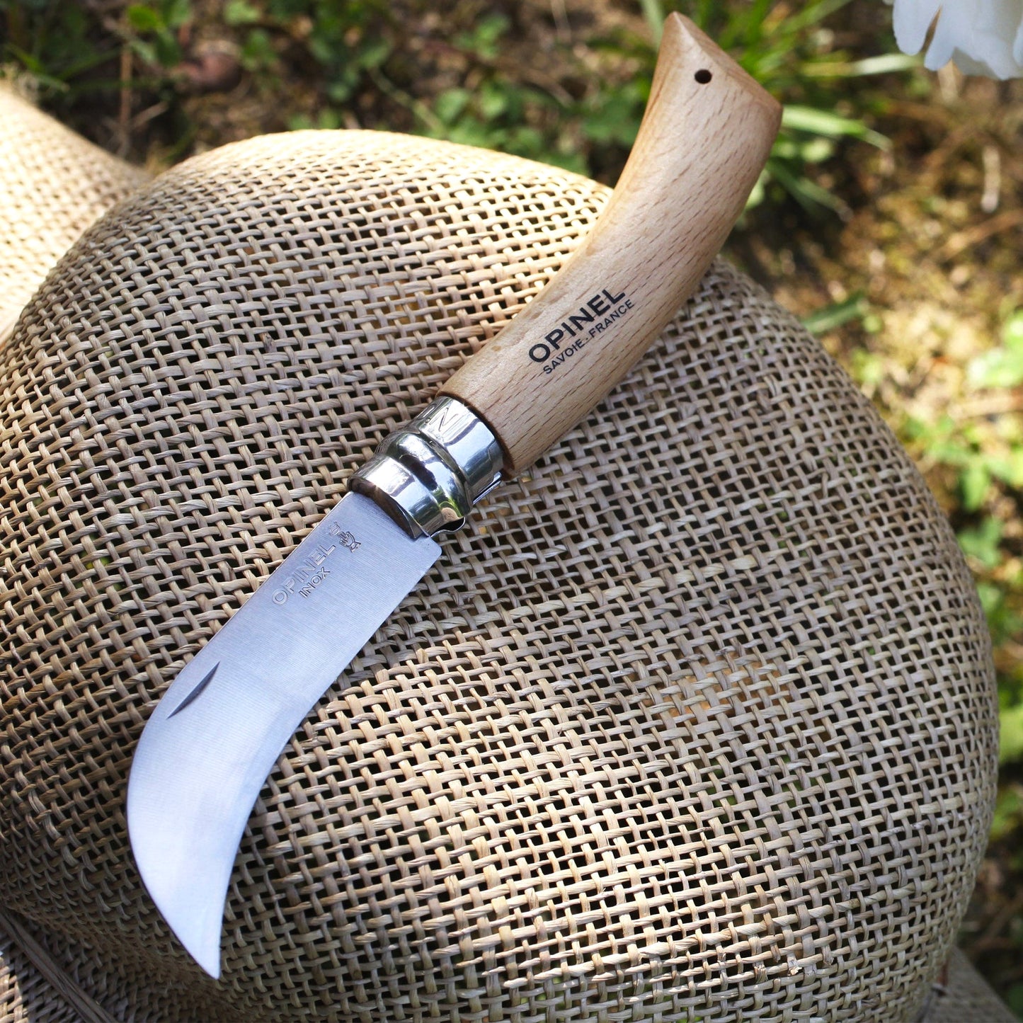 Opinel No.8 Pruning & Grafting 3.25" Stainless Folding Knife - Made in France