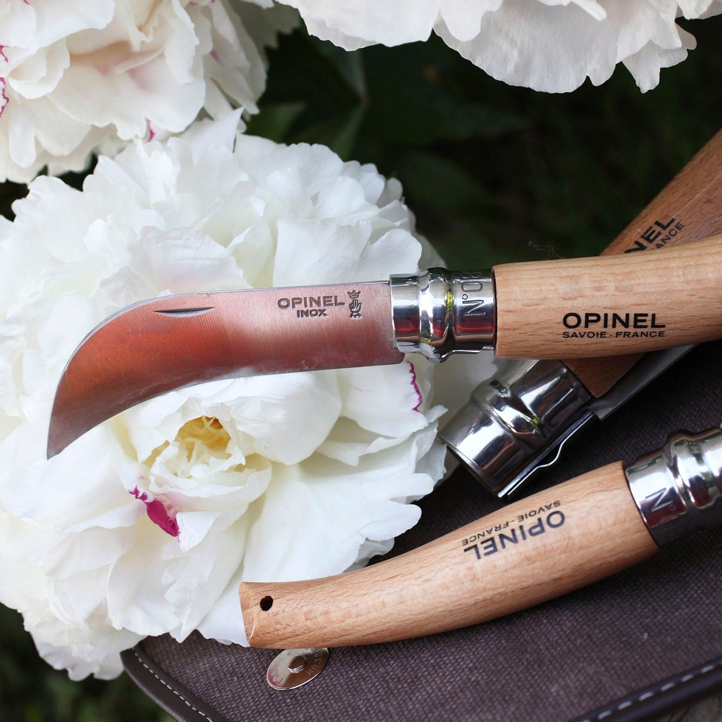Opinel No.8 Pruning & Grafting 3.25" Stainless Folding Knife - Made in France