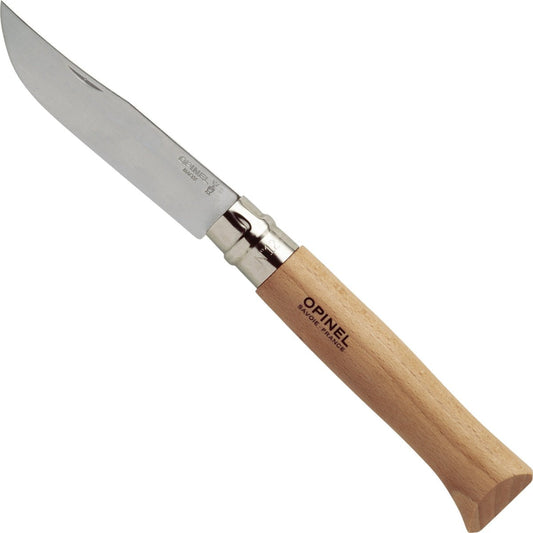 Opinel No.12 Traditional 4.82" Stainless Folding Knife - Made in France