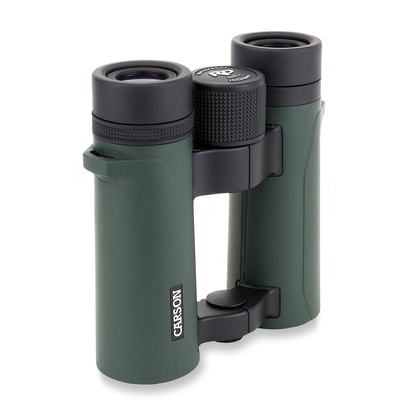 Carson RD Series 10x34mm Compact Open-Bridge Waterproof Binoculars Green RD-034