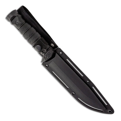 Smith & Wesson Special Ops 7" 8Cr13MoV Full-Tang Survival Knife with Sawback and Hammer Pommel