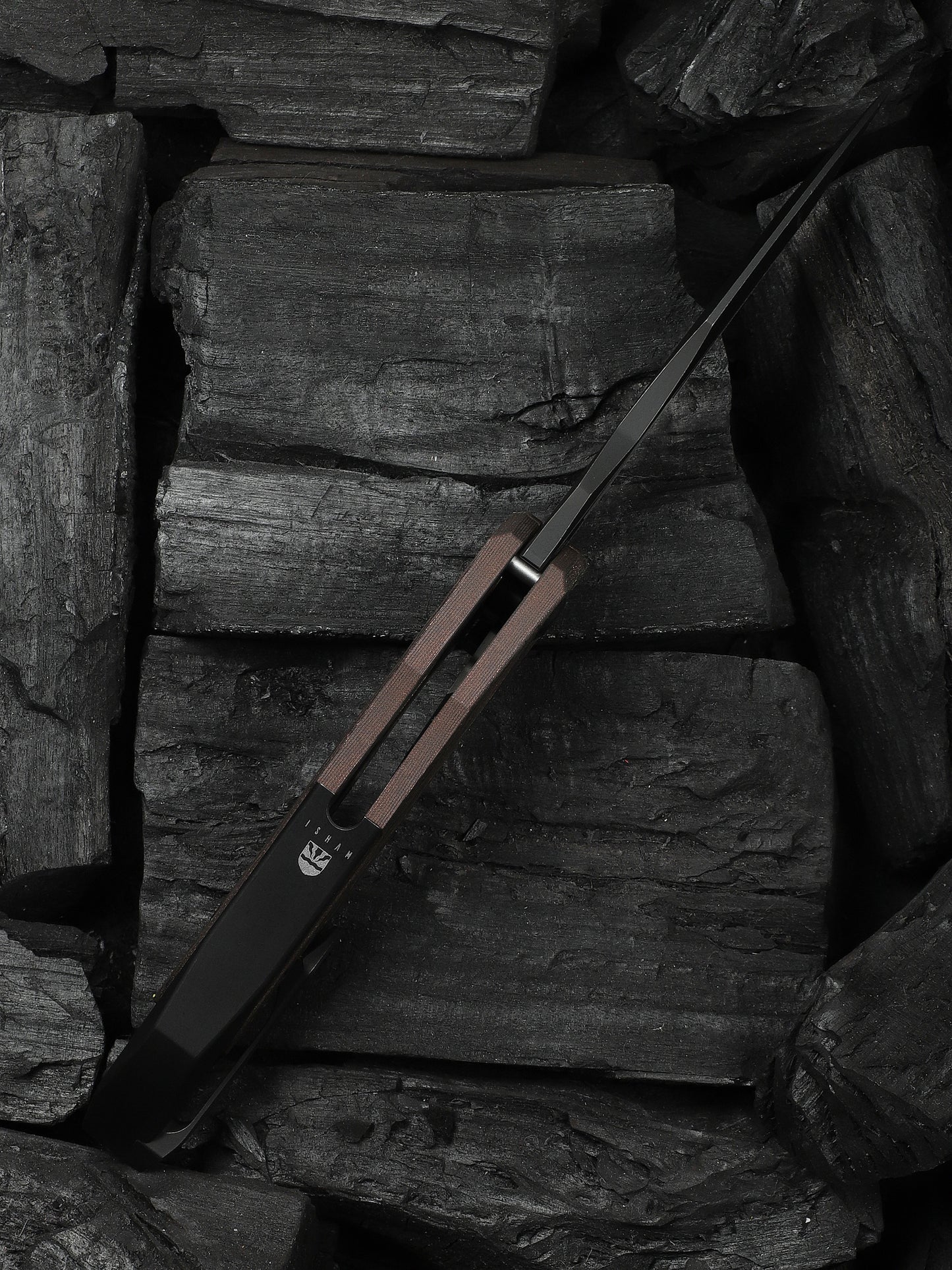 WE Arrakis Limited 3.47" Vanax Copper Foil Carbon Fiber Titanium Folding Knife 906CF-E