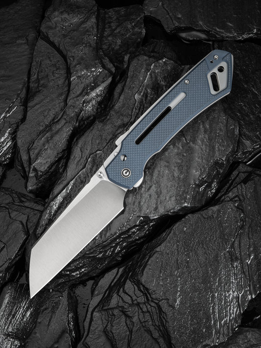 Civivi Buster FG 4.2" Nitro-V Neutral Blue G10 Folding Knife by Snecx C24052-2