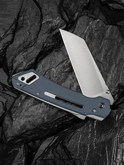 Civivi Buster FG 4.2" Nitro-V Neutral Blue G10 Folding Knife by Snecx C24052-2