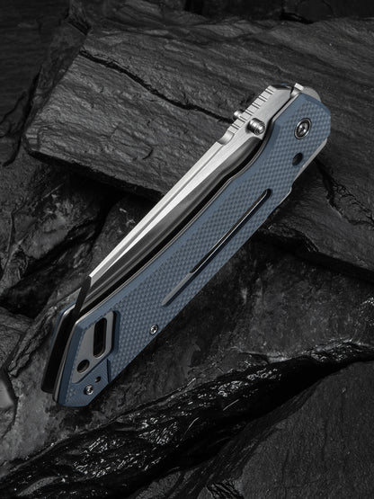 Civivi Buster FG 4.2" Nitro-V Neutral Blue G10 Folding Knife by Snecx C24052-2