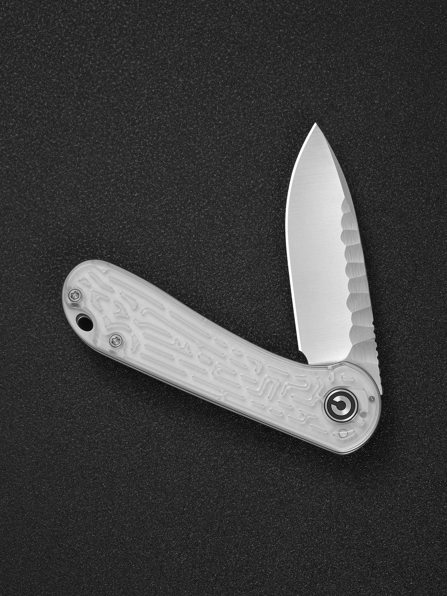 Civivi Elementum 2.96" Nitro-V Rock-Grind Lexan Folding Knife C18062AM-1