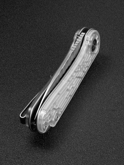 Civivi Elementum 2.96" Nitro-V Rock-Grind Lexan Folding Knife C18062AM-1
