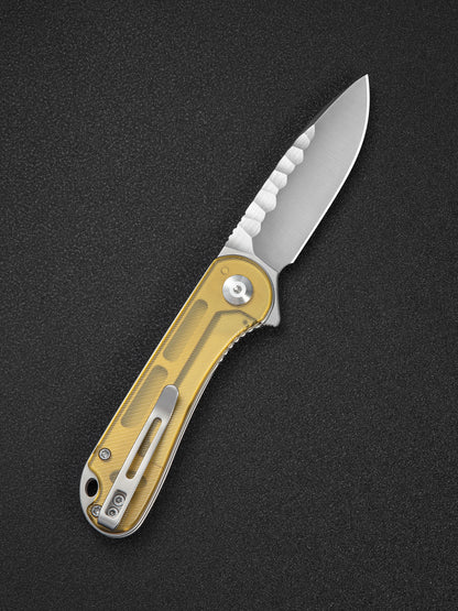 Civivi Elementum 2.96" Nitro-V Rock-Grind Ultem Folding Knife C18062AM-2