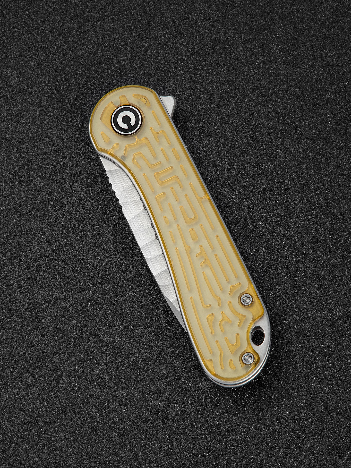 Civivi Elementum 2.96" Nitro-V Rock-Grind Ultem Folding Knife C18062AM-2