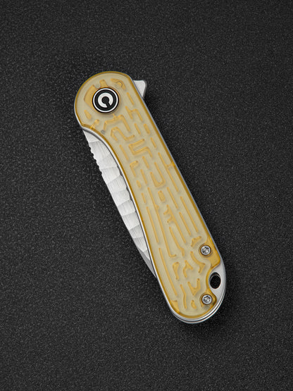 Civivi Elementum 2.96" Nitro-V Rock-Grind Ultem Folding Knife C18062AM-2