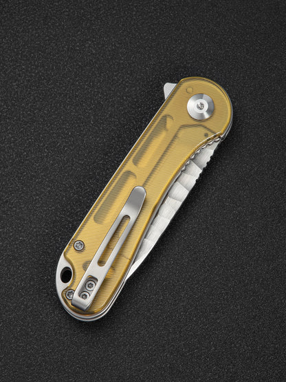 Civivi Elementum 2.96" Nitro-V Rock-Grind Ultem Folding Knife C18062AM-2