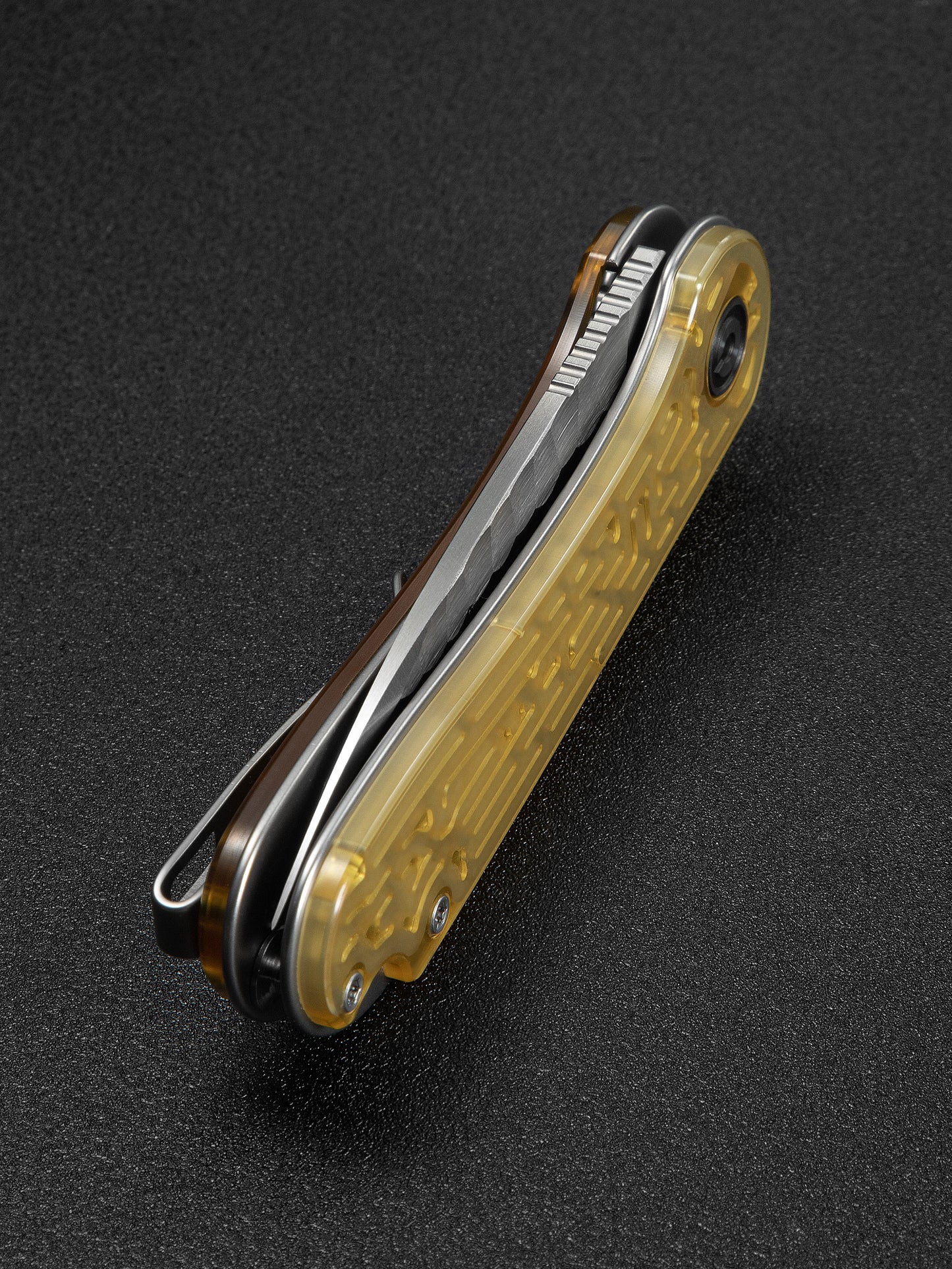 Civivi Elementum 2.96" Nitro-V Rock-Grind Ultem Folding Knife C18062AM-2