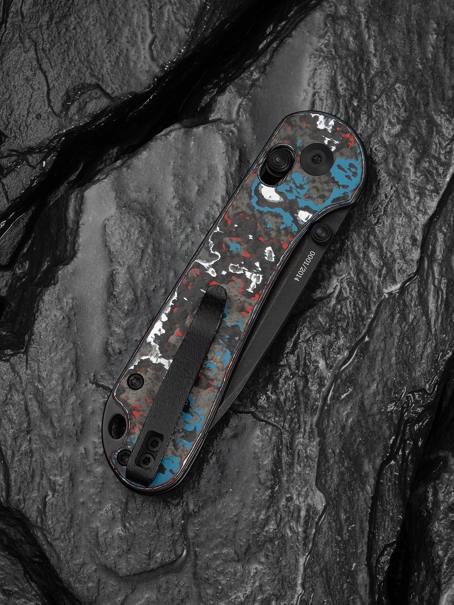 Civivi Elementum Limited Edition Crossbar Lock 2.96" S35VN Nebula Fat Carbon Fiber Folding Knife C24063B-1