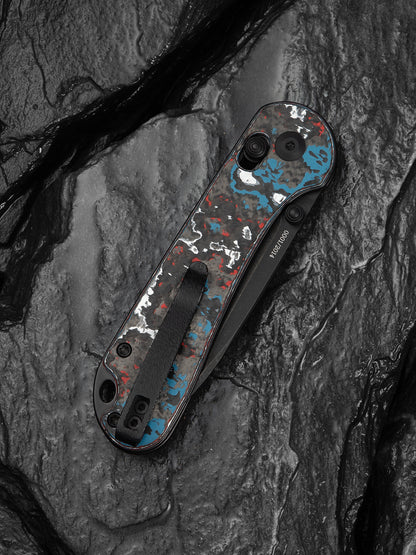 Civivi Elementum Limited Edition Crossbar Lock 2.96" S35VN Nebula Fat Carbon Fiber Folding Knife C24063B-1
