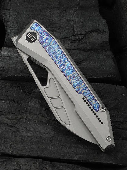 WE Knife Inceptus 3.57" M390 Flamed Titanium Folding Knife WE25017-2
