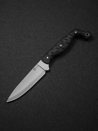 Civivi MDRN Hunter 4.12" Nitro-V Black G10 Fixed Blade Knife by Kyle Lamb C23078-1