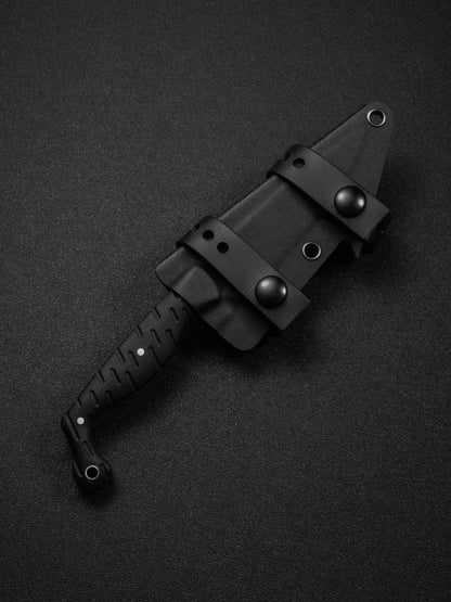 Civivi MDRN Hunter 4.12" Nitro-V Black G10 Fixed Blade Knife by Kyle Lamb C23078-1