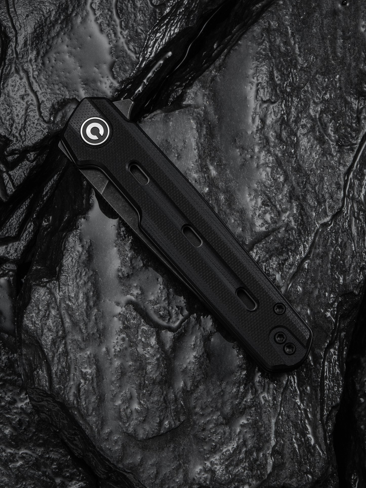 Civivi Navo 3.25" Nitro-V Black G10 Folding Knife by Ostap Hel C25015A-1