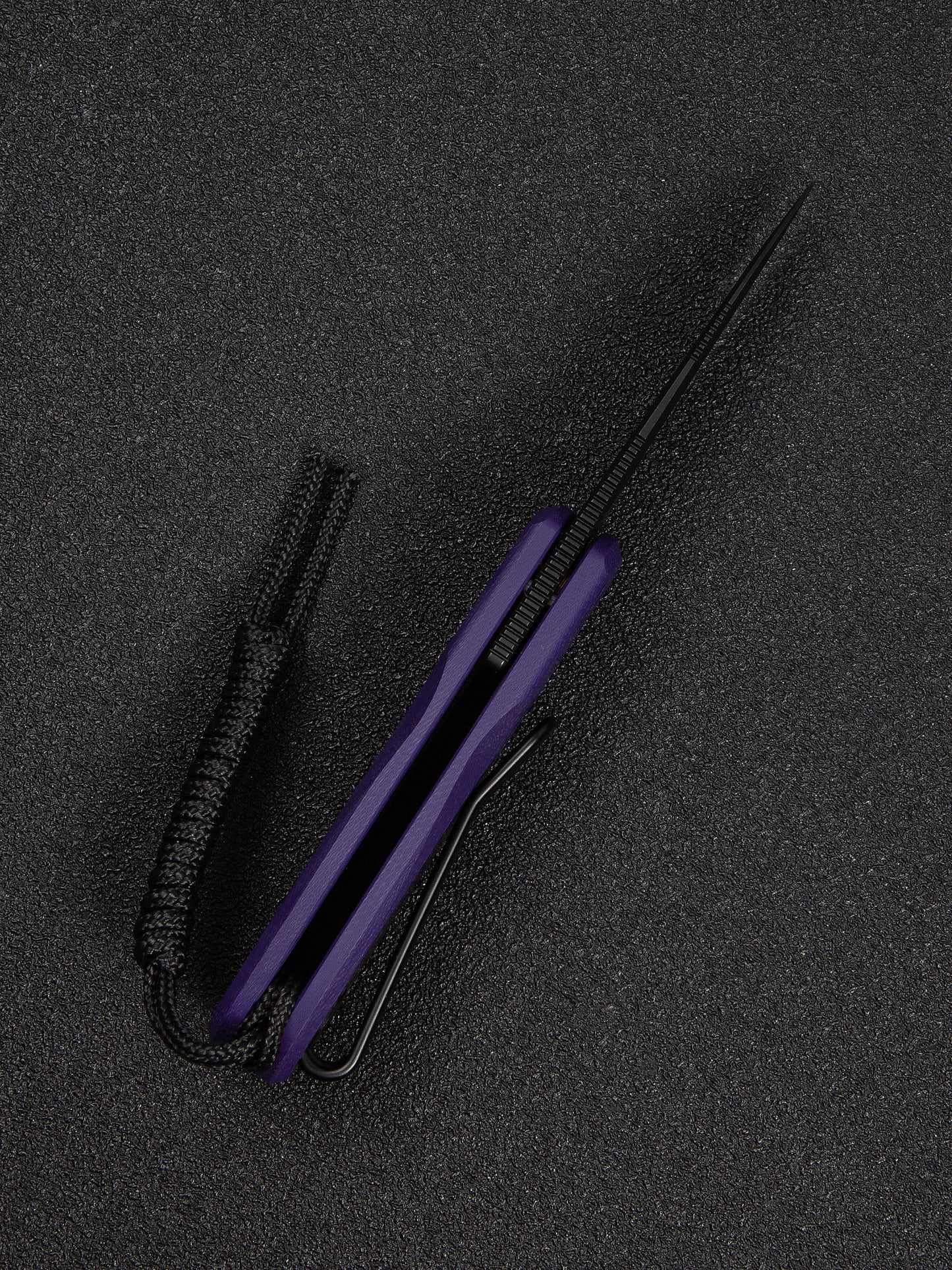 Civivi Purr 1.83" Nitro-V Purple/Black G10 Slip-Joint Flipper Folding Knife by Ostap Hel C25054-3