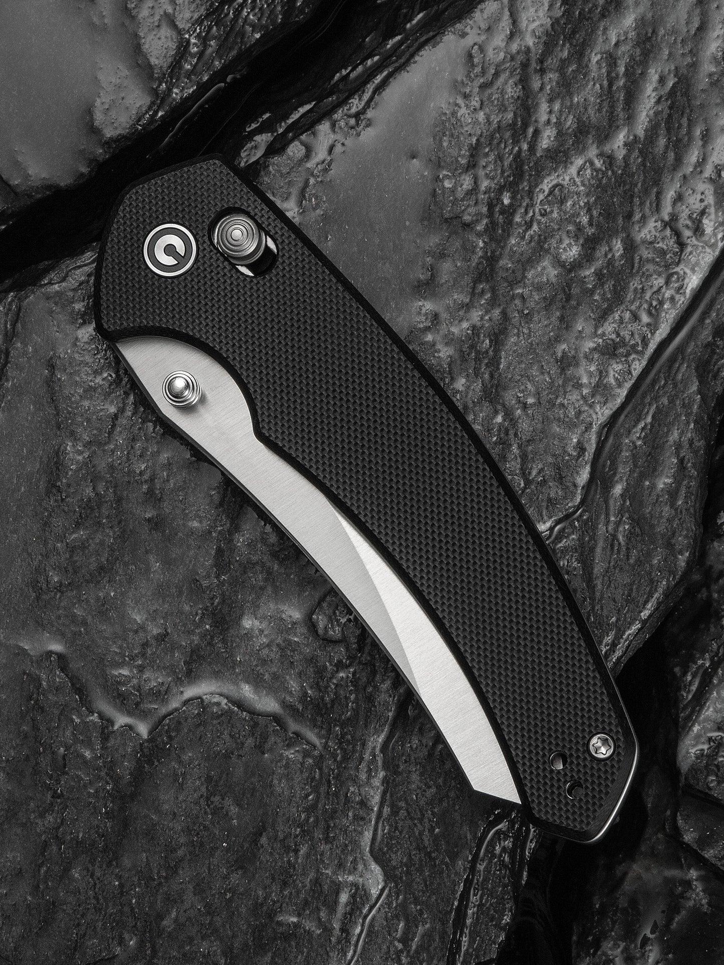 Civivi Sixgill 3.41" Nitro-V Black G10 Crossbar Lock Folding Knife by Gavko Knives C24050-1