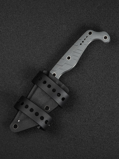 Civivi SOKN 2.82" Nitro-V Gray G10 Fixed Blade Knife by Kyle Lamb C22027-2