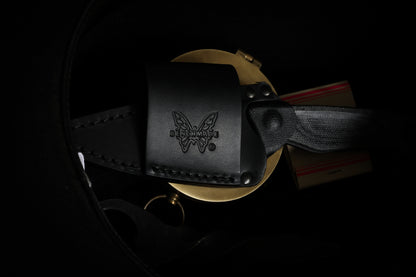 Benchmade 203BK-02 Dacian 3.54" CPM-Magnacut Black Cerakote Black Micarta Fixed Blade Knife