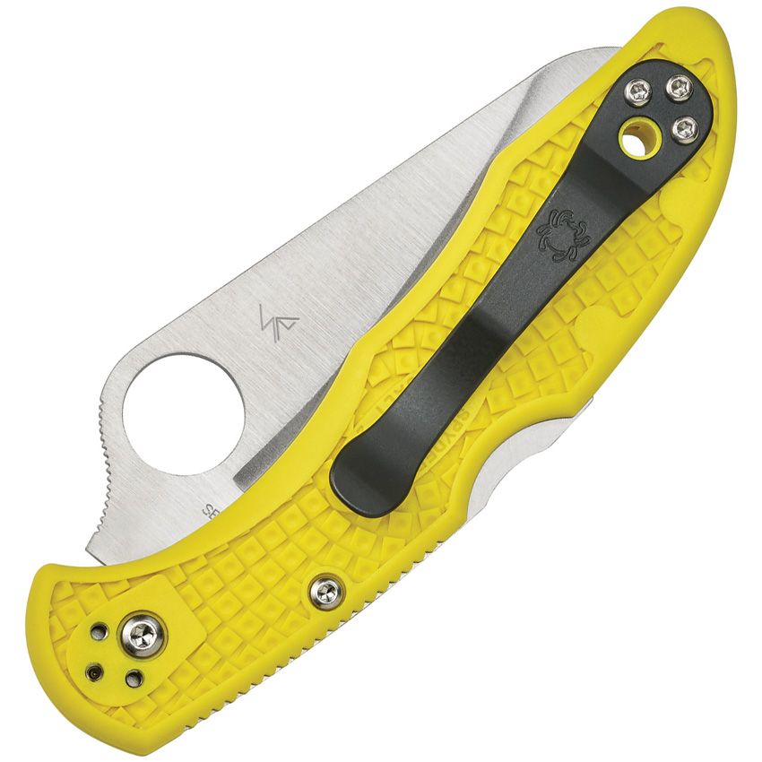 Spyderco Salt 2 Yellow FRN 3" H-2 Rustproof Folding Knife C88PYL2