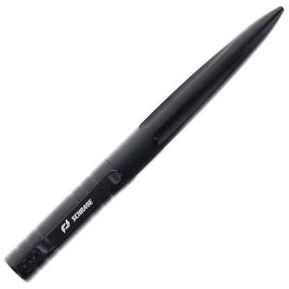 Schrade Delta-Class Reckon 5.75" Black Aluminium Tactical Defence Pen