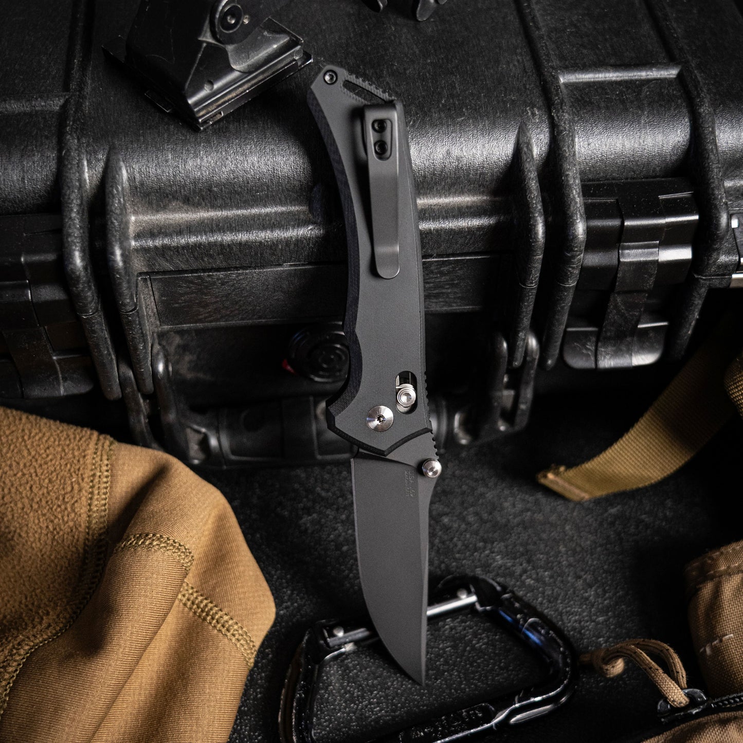 Toor Knives Draper Crossbar Lock 3.5" CPM Magnacut SOCOM Black G10 Folding Knife