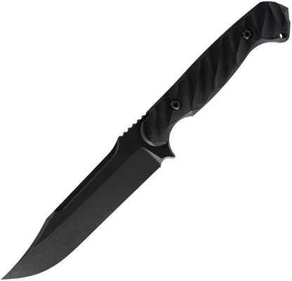 Toor Knives Valor MK1 5.5" CPM-CruWear Bomber Black G10 War Wedge Fixed Blade Knife