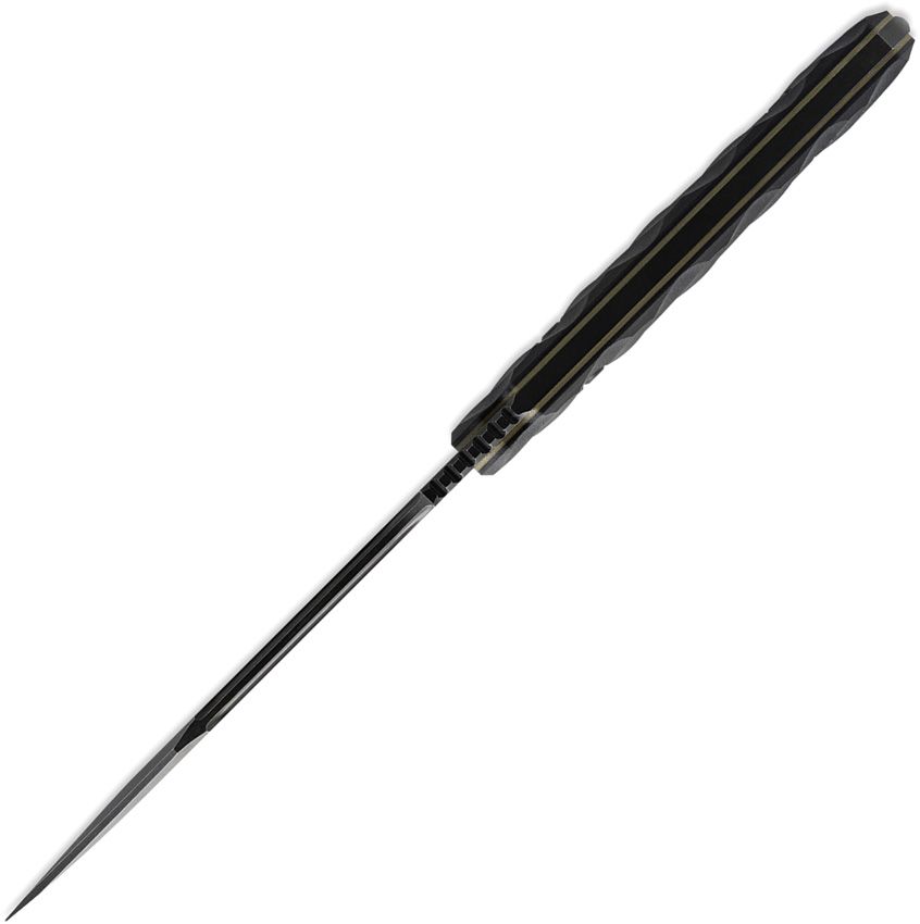 Toor Knives Valor MK1 5.5" CPM-CruWear Bomber Black G10 War Wedge Fixed Blade Knife