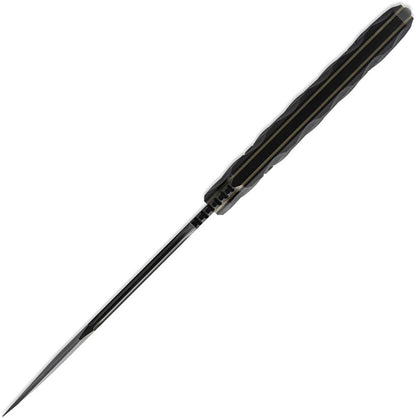Toor Knives Valor MK1 5.5" CPM-CruWear Bomber Black G10 War Wedge Fixed Blade Knife