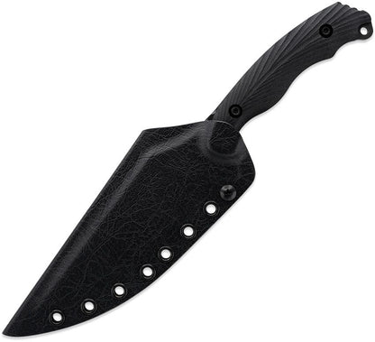 Toor Knives Raven 5.5" CPM-3V Carbon Black G10 Breacher Ball Fixed Blade Knife
