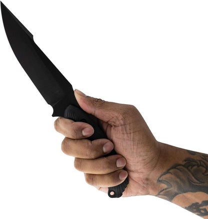 Toor Knives Raven 5.5" CPM-3V Carbon Black G10 Breacher Ball Fixed Blade Knife