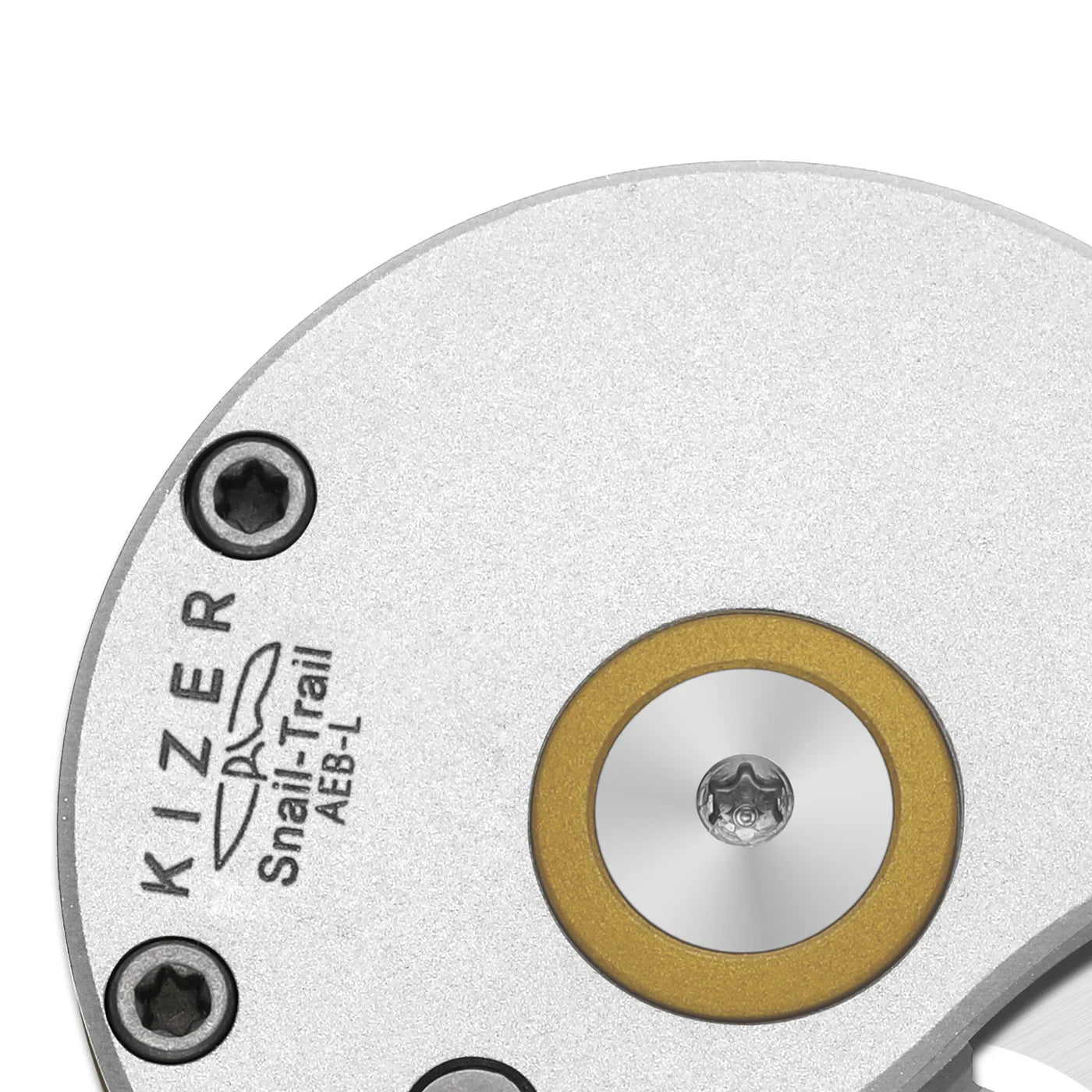 Kizer Snail-Trail AEB-L Matte Silver Aluminum Pocket Coin Knife V2757A3
