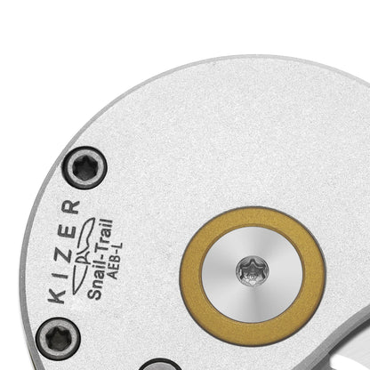 Kizer Snail-Trail AEB-L Matte Silver Aluminum Pocket Coin Knife V2757A3