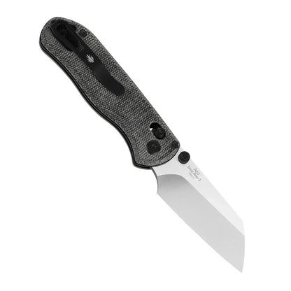 Kizer Drop Bear 2 Clutch-Lock 2.96" Nitro-V Black Micarta Sheepsfoot Folding Knife V3619.2KS1