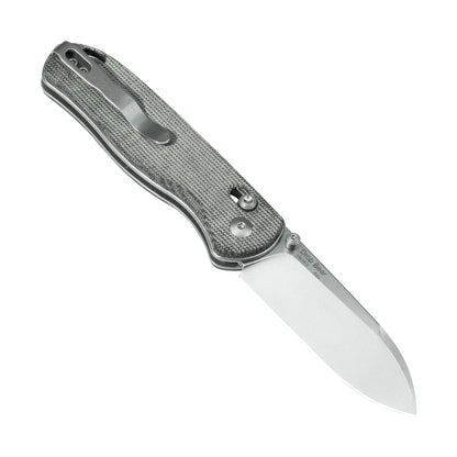 Kizer Drop Bear Clutch-Lock 2.97" 154CM Micarta Folding Knife V3619C3