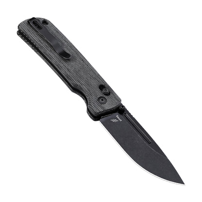 Kizer Escort Clutch-Lock 3.31" 154CM Black Micarta Folding Knife V4481C3