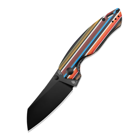 Kizer Towser K Serape 3.39" 154CM Multicolour G10 Folding Knife V4593C4