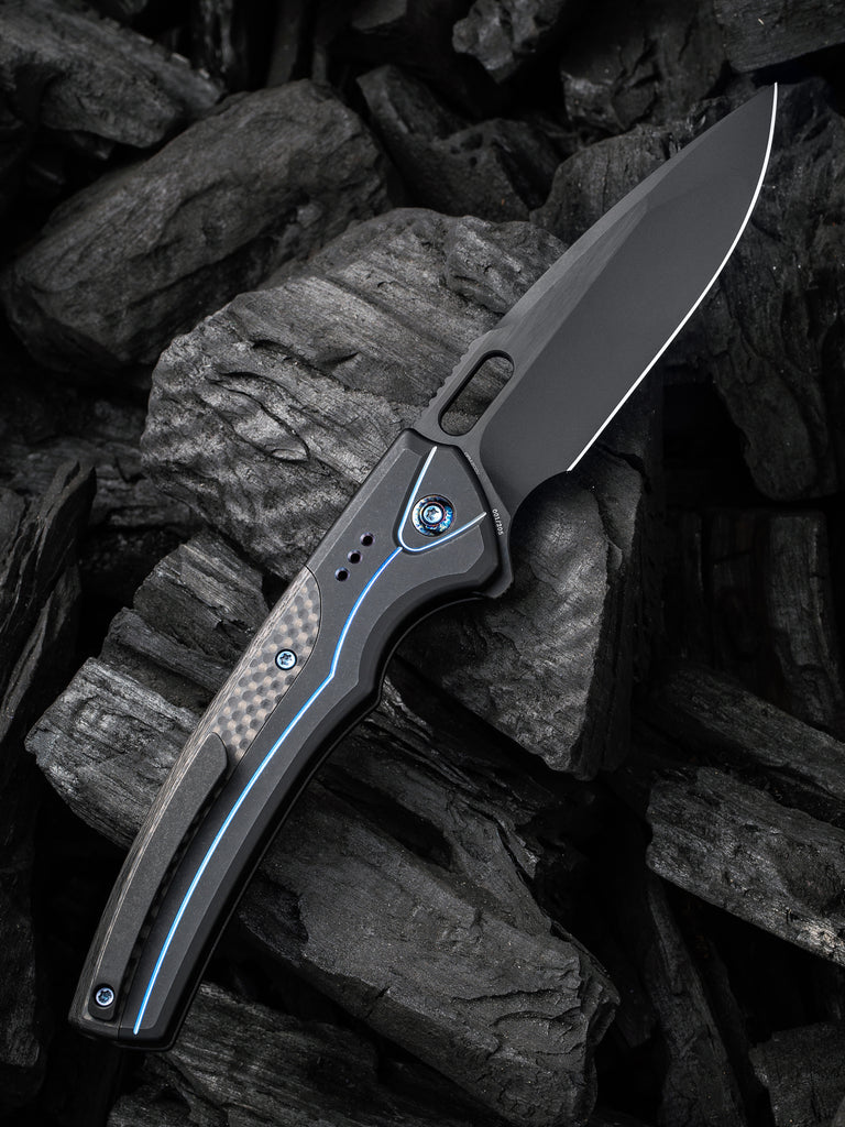 WE Synergy 2v2 3.49" CPM 20CV Titanium Folding Knife WE18046D1