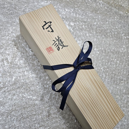 Rockstead UN-ZDP 5.51" Polished ZDP189/VG10 Uguisu Silk Rayskin Fixed Blade Knife