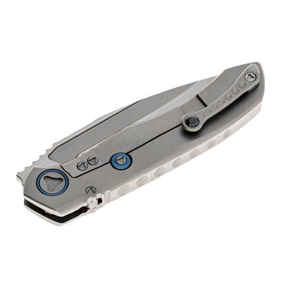 Microtech Anax S/E 3.75" M390 Integral Carbon Fiber Titanium Folding Knife
