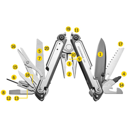 Leatherman ARC Talos Bronze Cerakote 4.25" Multi Tool with DLC MagnaCut Blade 20 Functions