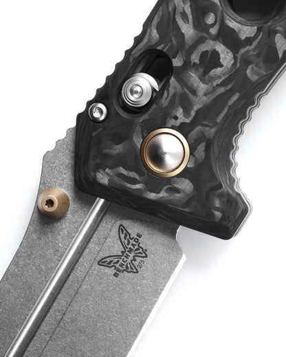Benchmade 275-05 Adamas 3.82" Magnacut Marbled Carbon Fiber Folding Knife