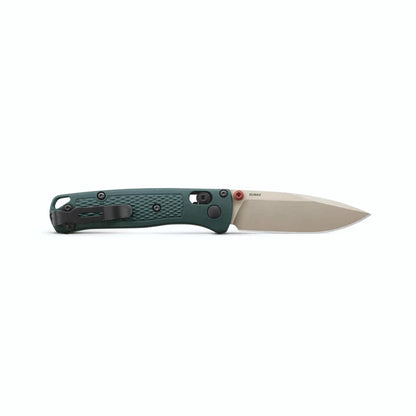 Benchmade 533TN-2601 Mini Bugout 2.82" ELMAX McMillan Tan Cerakote Taiga Green Grivory Folding Knife