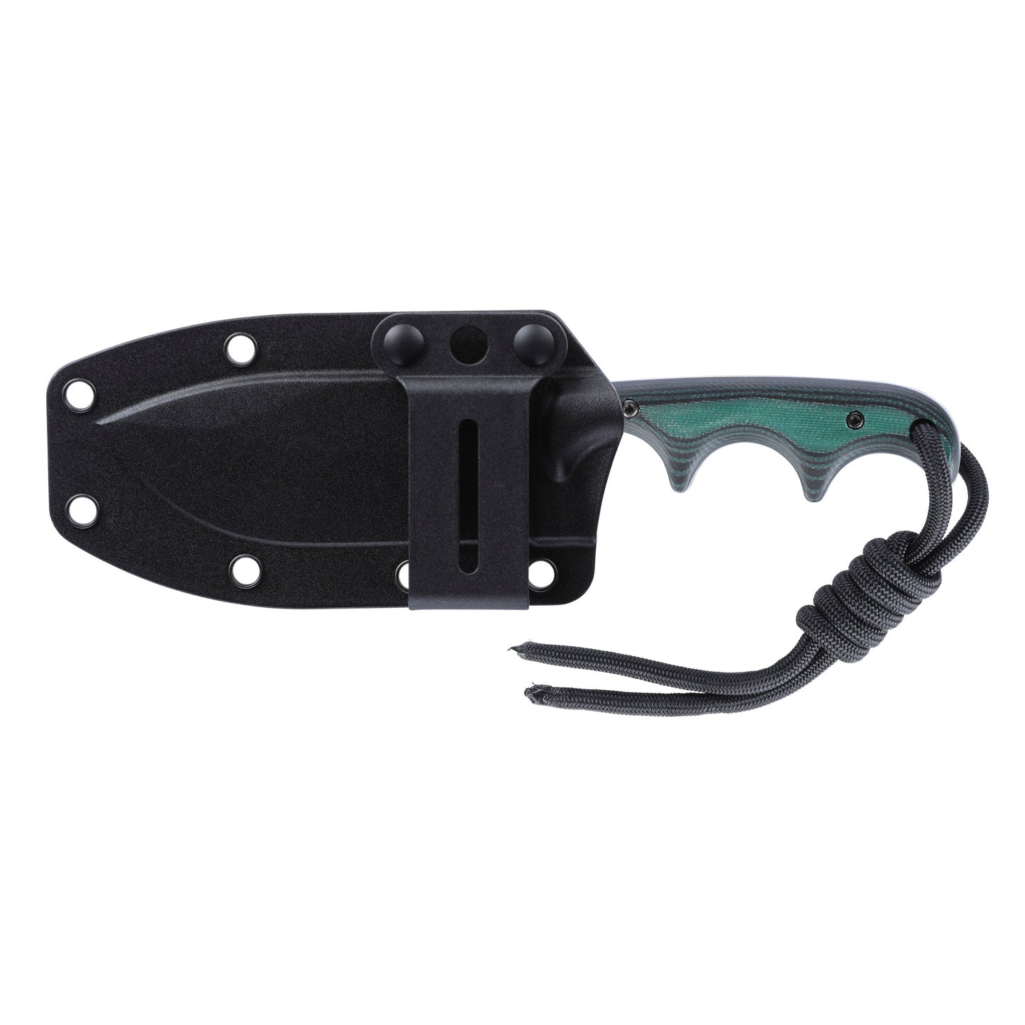 CRKT Minimalist Nessmuk 2.9" D2 Micarta Fixed Blade Knife - Alan Folts Design - 2376