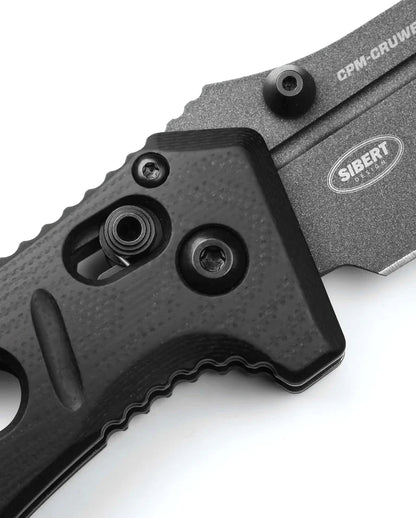 Benchmade 273GY-1 Mini Adamas 3.25" CPM-CruWear Grey/Black G10 Folding Knife