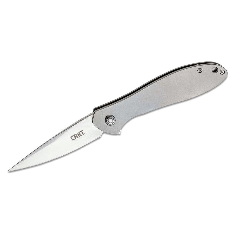 CRKT Eros Flat Handle 2.84" AUS8 IKBS Folding Knife - Ken Onion Design - K456XXP